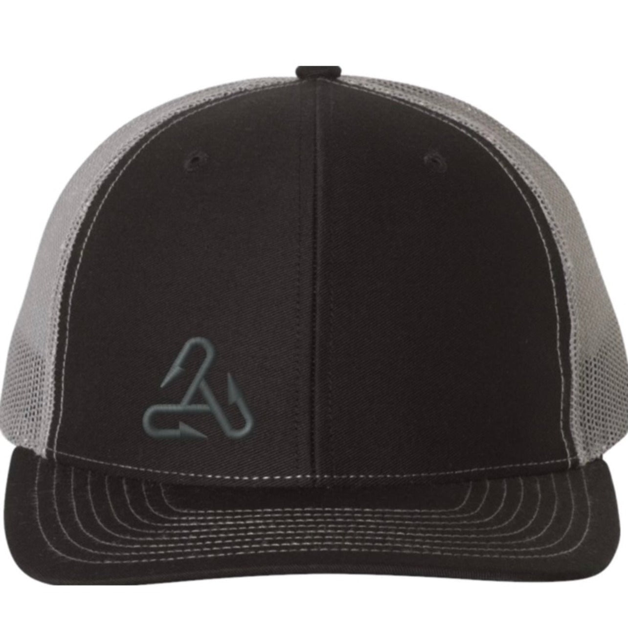 Richardson 112 Right Hand Grey Logo Hat