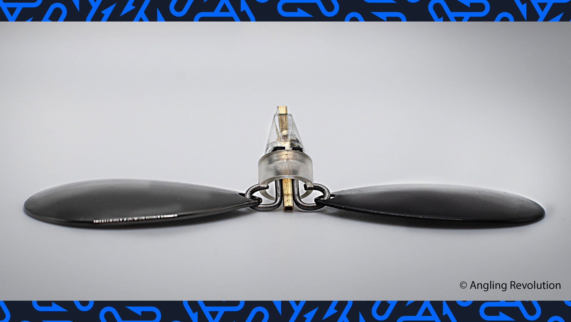 Square clevis installed with blades locked on.