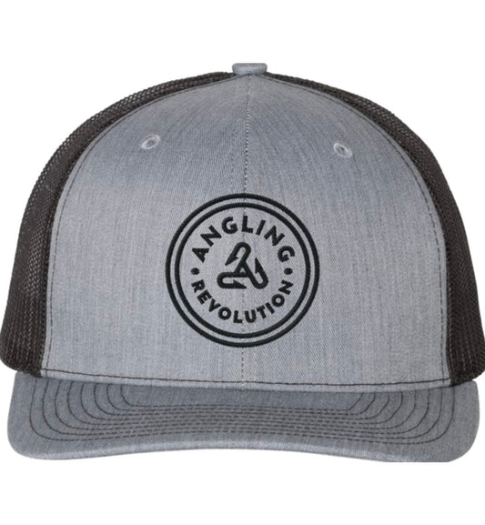 Richardson 112 Black Round Logo Hat