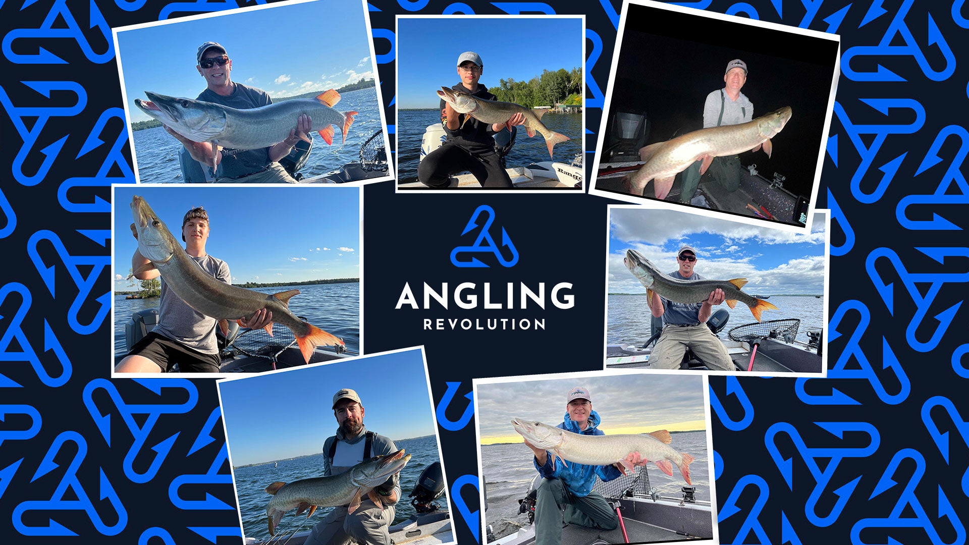 Collage of fish caught on The One bucktail